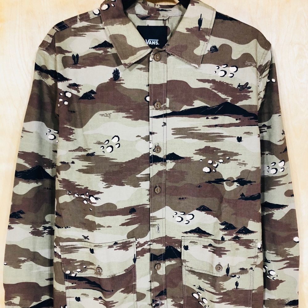 NWT Vans Men’s Winchester Storm Camo Shirt Jacket - Picture 5 of 7